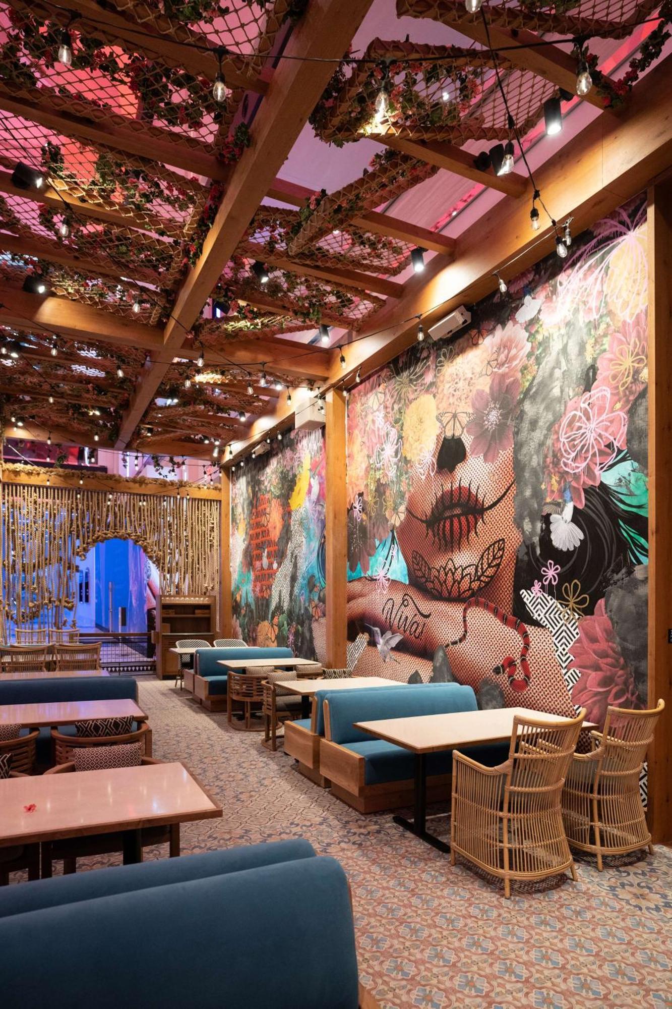 Conrad Las Vegas At Resorts World Exterior foto The interior of the restaurant